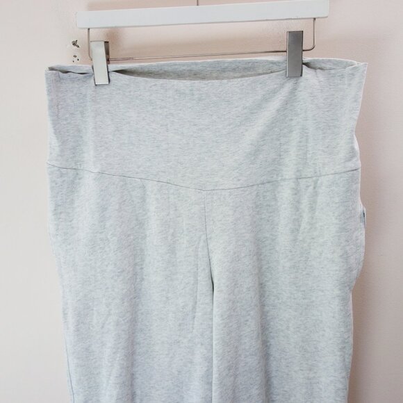 Old Navy Maternity So Comfy Fleece Lined Soft Joggers Light Grey (L) NWT! - Picture 3 of 10